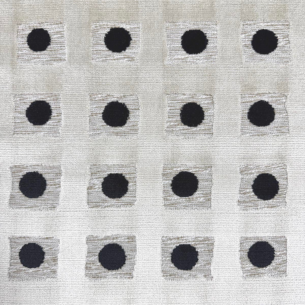 Remy Domino by Magnolia Fabric - 63% Visc, 31% Poly 6% Cot India 30,000 MAR Horizontal: 3 and Vertical: 2.75 54 - Fabric Carolina -