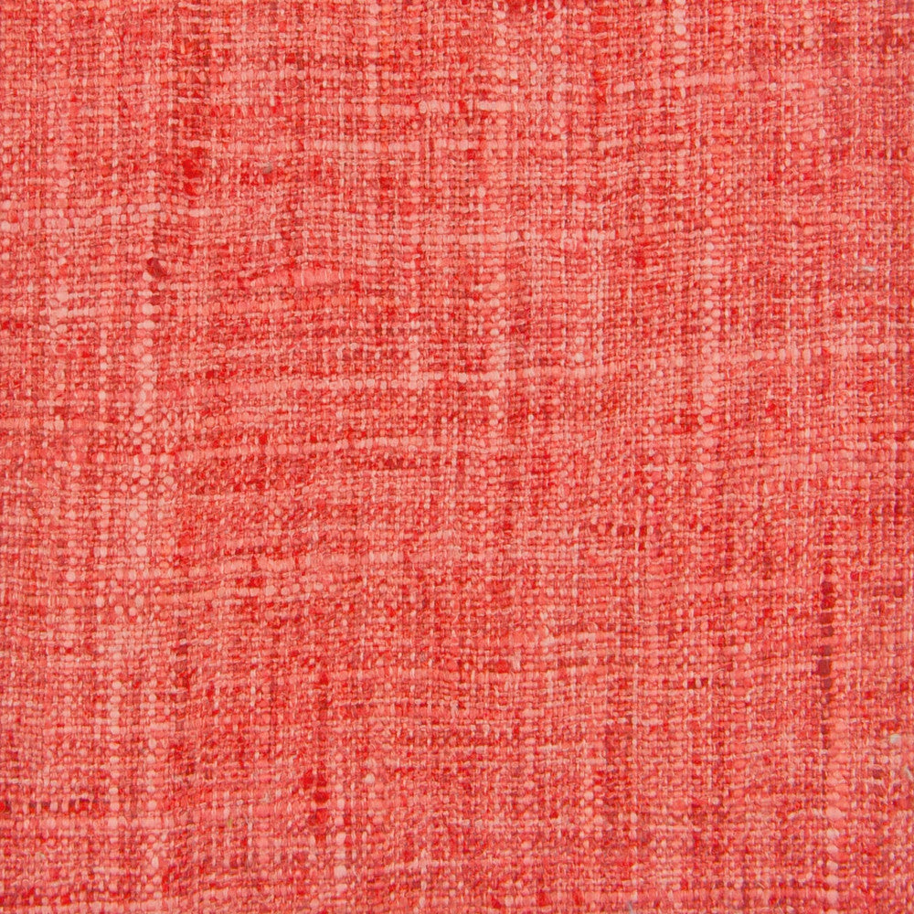 Renzo 16 Strawberry by Stout Designer Fabric Linen Looks 100% Polyester INDIA FLAME RETARDANT-U.F.A.C. CLASS 1 (OR A) CATB 117-2013 WYZENBEEK 12 000 DOUBLE RUB WEAR TEST (MEDIUM DUTY) Horizontal: 0 and Vertical: 0 54 in - Swanky Fabrics -