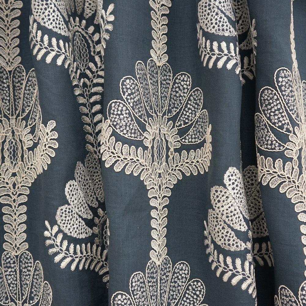 Ressina 67Sj101 by JF Designer Fabric JF Studio 51% Linen, 49% Viscose India Horizontal: 16.875 and Vertical: 11.375 53 - Swanky Fabrics -
