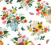 Flower Studies Bright Multi by Rifle Paper Co. Wallpaper