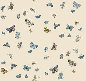 Butterfly House Linen Wallpaper by Rifle Paper Co.