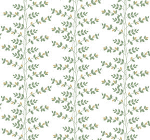 Climbing Vine White & Gold by Rifle Paper Co. Wallpaper
