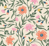 Aster Linen & Coral by Rifle Paper Co. Wallpaper
