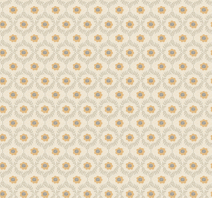 Emma Linen Wallpaper by Rifle Paper Co. Rifle Paper Co. 3rd Edition Covers about 60.8 square feet 27-in by 27-ft long roll Unpasted 25.25 - Fabric Carolina -