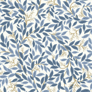 Willowberry Blue Wallpaper by Rifle Paper Co.