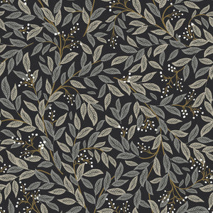 Willowberry Black Wallpaper by Rifle Paper Co.