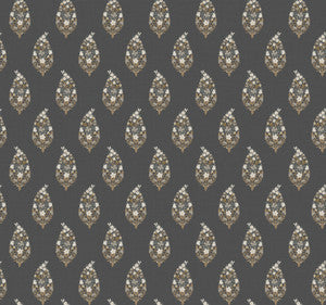 Paisley Black Wallpaper by Rifle Paper Co.