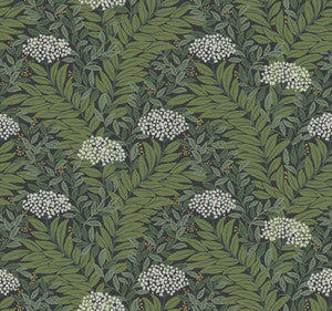 Highgrove Black Wallpaper by Rifle Paper Co.
