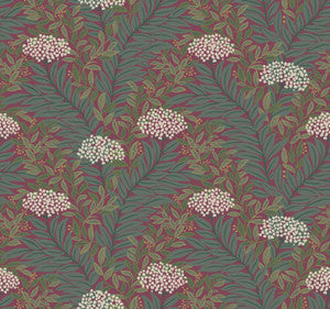 Highgrove Burgundy Wallpaper by Rifle Paper Co.