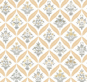 Estee Garden Gold Wallpaper by Rifle Paper Co.