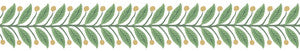 Green Garden Wallpaper Trim by Rifle Paper Co.