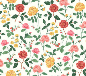 Roses White & Blush by Rifle Paper Co. Wallpaper