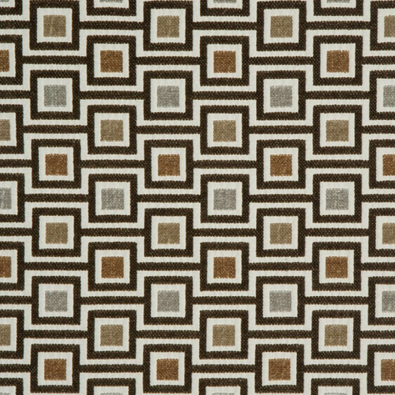 Radio City # 02 Mocha by Maxwell Fabric STUDIO-NEW YORK 52% ACRYLIC 42% POLYESTER
6% VISCOSE TURKEY </p><p>Repeat: Horizontal: H-3.3 and Vertical: V-6.3 54.6" - Fabric Carolina -