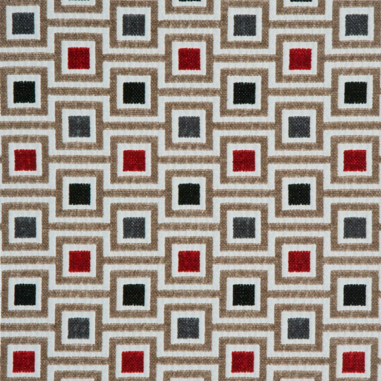 Radio City # 04 Malt by Maxwell Fabric STUDIO-NEW YORK 52% ACRYLIC 42% POLYESTER
6% VISCOSE TURKEY </p><p>Repeat: Horizontal: H-3.3 and Vertical: V-6.3 54.6" - Fabric Carolina -