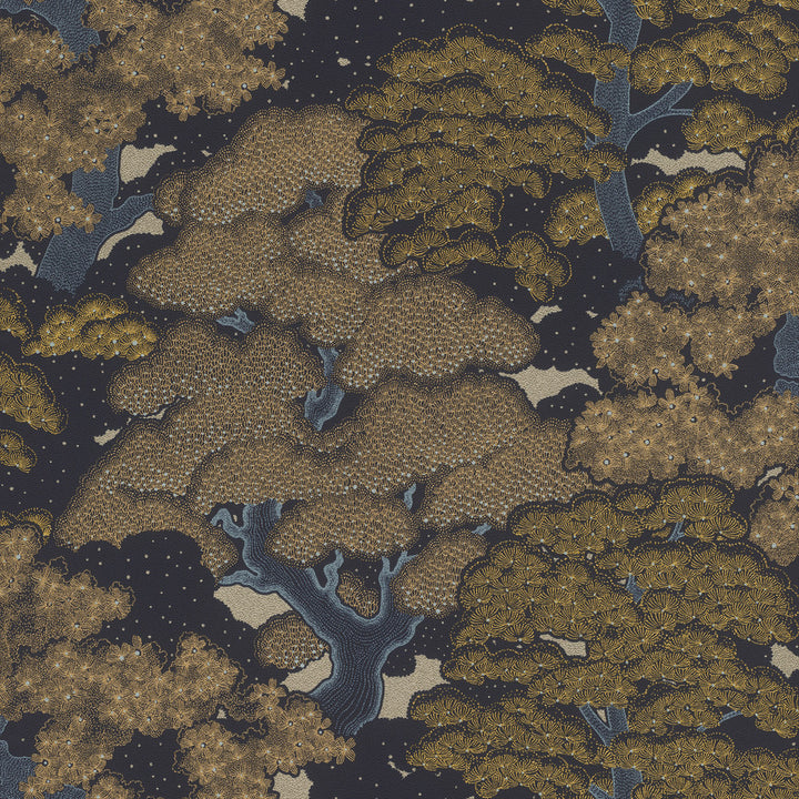 Taiheiyo Moss Ancient Forest Wallpaper by Rasch Rasch Covers about 57.5 square feet Germany Unpasted 10.43-in repeat, drop match 20.9-in by 33-ft long roll - Fabric Carolina -