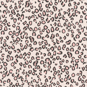 Damisa Blush Leopard Print Wallpaper by Rasch