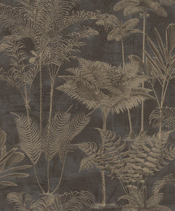 Kinabalu Black Rainforest Wallpaper by Rasch