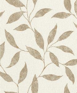 Amble Cream Vine Wallpaper by Rasch