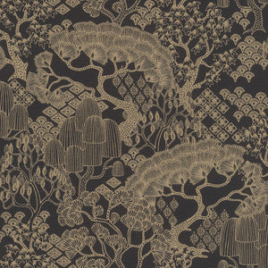 Chiaki Black Bonsai Dreams Wallpaper by Rasch