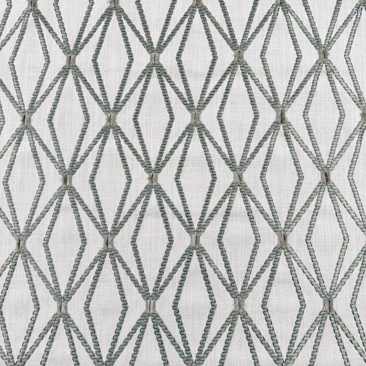 Rhombony Jadite by Magnolia Fabric - 70% Viscose, 30% Linen, Emb 100% Viscose India 51000 Horizontal: 4.375 and Vertical: 6.375 54 - Fabric Carolina -