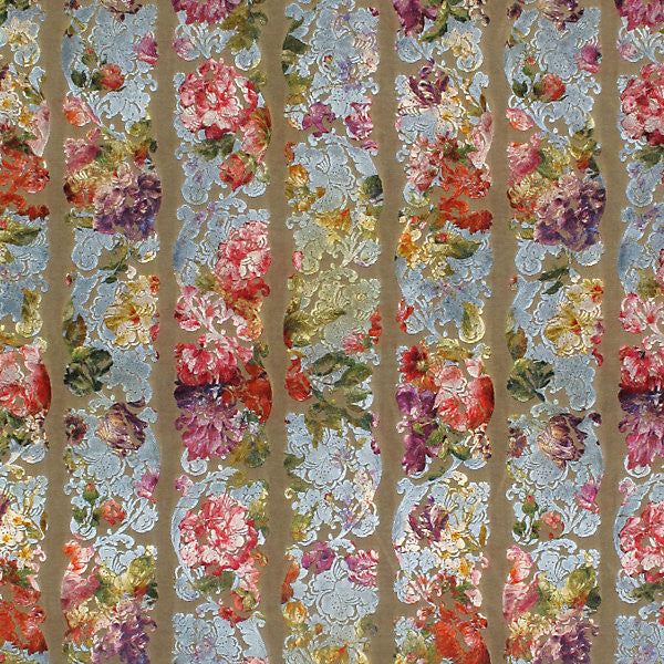 Jardin Colbert/Blue Satin by Old World Weavers Fabric Old World Weavers Fabric Jardin Colbert/Blue SatinFabric 100% POLYESTER GERMANY </p><p>Repeat: H: 17.5", V: 14.5" 57.5" - Fabric Carolina -