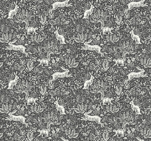 Fable Black & White Wallpaper by Rifle Paper Co.