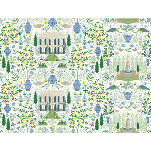Camont Blue & Green by Rifle Paper Co. Wallpaper