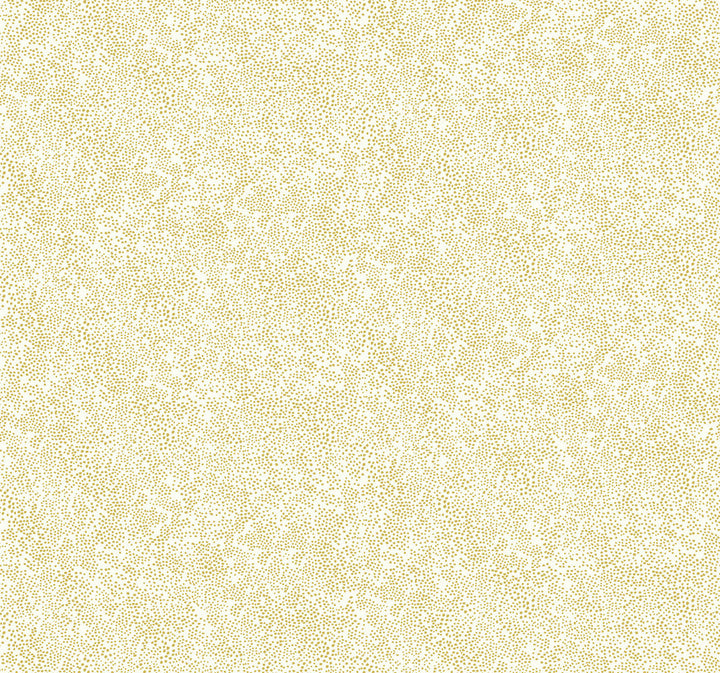 Champagne Dots Gold & White Wallpaper by Rifle Paper Co. Designer Rifle Paper Co. Covers about 60.8 square feet 27-in by 27-ft long roll Unpasted 25.25 - Swanky Fabrics -