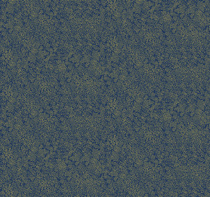 Champagne Dots Gold & Navy Wallpaper by Rifle Paper Co.