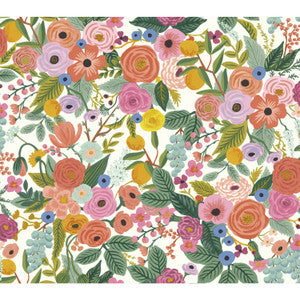 Garden Party Coral & Orange Wallpaper by Rifle Paper Co.