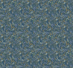 Tapestry Indigo Wallpaper by Rifle Paper Co.
