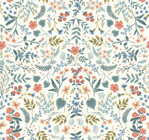 Wildwood Rose Multi by Rifle Paper Co. Wallpaper