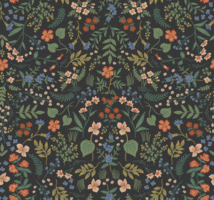 Wildwood Black Wallpaper by Rifle Paper Co.