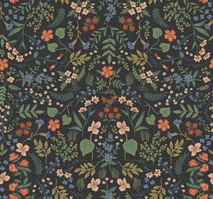 Wildwood Black Multi by Rifle Paper Co. Wallpaper