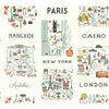 City Maps Mint by Rifle Paper Co. Wallpaper