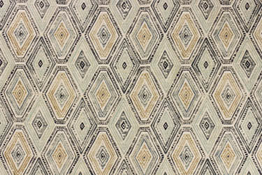 Ricochet Bluestone by Richloom Fabric See sample 100% COTTON USA or Imported N/A </p><p>Repeat: V13.5" x H18" 56" - Fabric Carolina -
