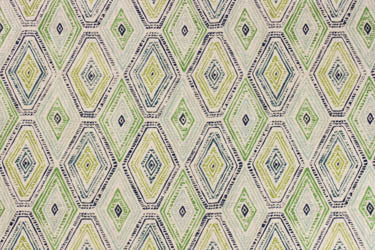 Ricochet Nile by Richloom Fabric See sample 100% COTTON USA or Imported N/A </p><p>Repeat: V13.5" x H18" 56" - Fabric Carolina -