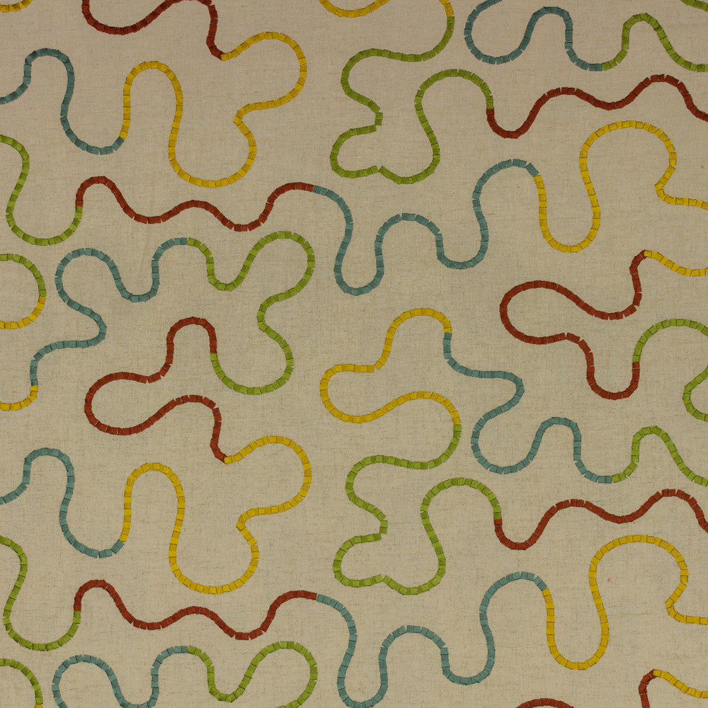 Rigging Persian by Richloom Fabric See sample 44%PLY,23%COT,25%VISC,8%LIN BASE,100%VISC EMB USA or Imported </p><p>Repeat: 56" - Fabric Carolina -