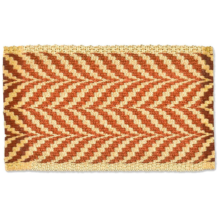 Riley 3 Tile by Stout Trim New World Tapes & Borders 100% Spun Viscose GERMANY Horizontal: 0.5 and Vertical: 0 2.25 in - Fabric Carolina -