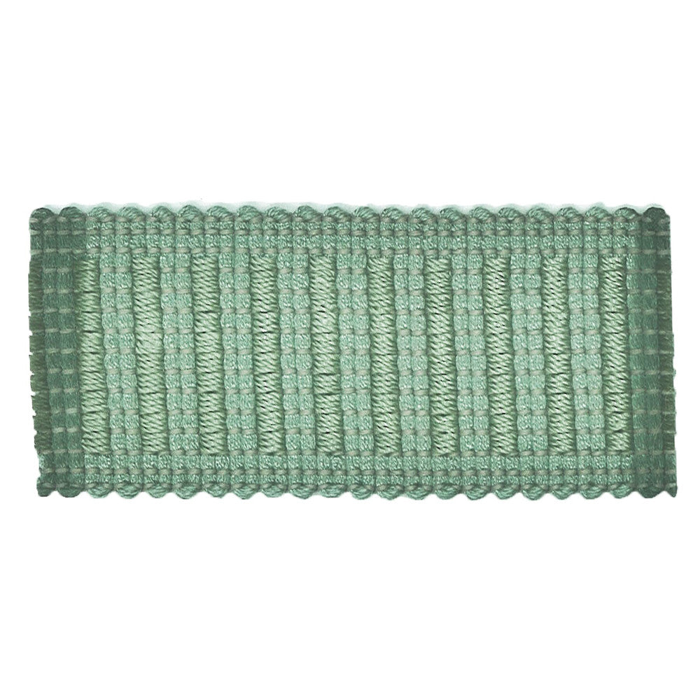 Ritual 3 Lagoon by Stout Trim Moondust Trim 85% Spun Viscose 15% Polyester CHINA Horizontal: 0 and Vertical: 0 1.5 in - Fabric Carolina -