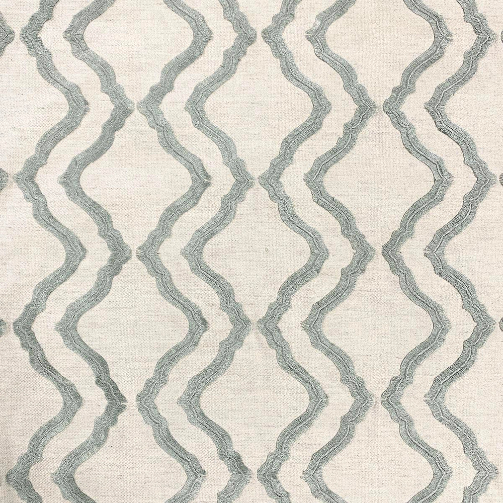 Rivers Smokey Blue by Magnolia Fabric - 51 Rec Poly, 30 Ply, 12 Cot,7 Lin (Emb 100 Vis) India 28500 Horizontal: 7.75 and Vertical: 4.5 54 - Fabric Carolina -