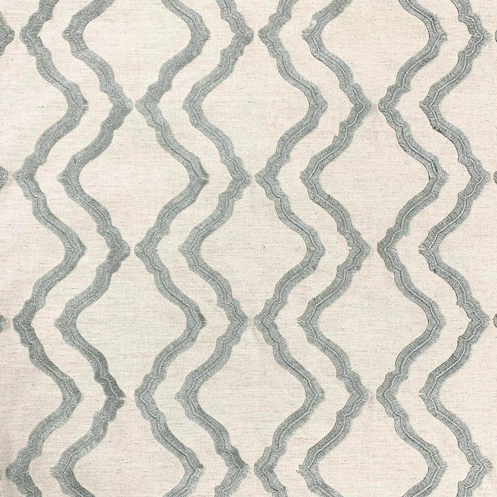Rivers Smokey Blue by Magnolia Fabric - 51 Rec Poly, 30 Ply, 12 Cot,7 Lin (Emb 100 Vis) India 28500 Horizontal: 7.75 and Vertical: 4.5 54 - Fabric Carolina -