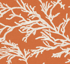 Riviera Orange 125 by Norbar Fabric