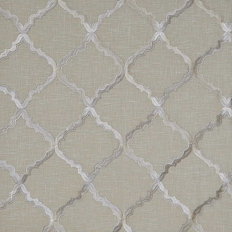 Romanov # 519 Taupe by Maxwell Fabric COLOR THEORY-VOL.II FOOL'S GOLD 81% POLYESTER 19% COTTON
None INDIA </p><p>Repeat: Horizontal: H-8.75 and Vertical: V-9.5 54"EMB.-51 - Fabric Carolina -
