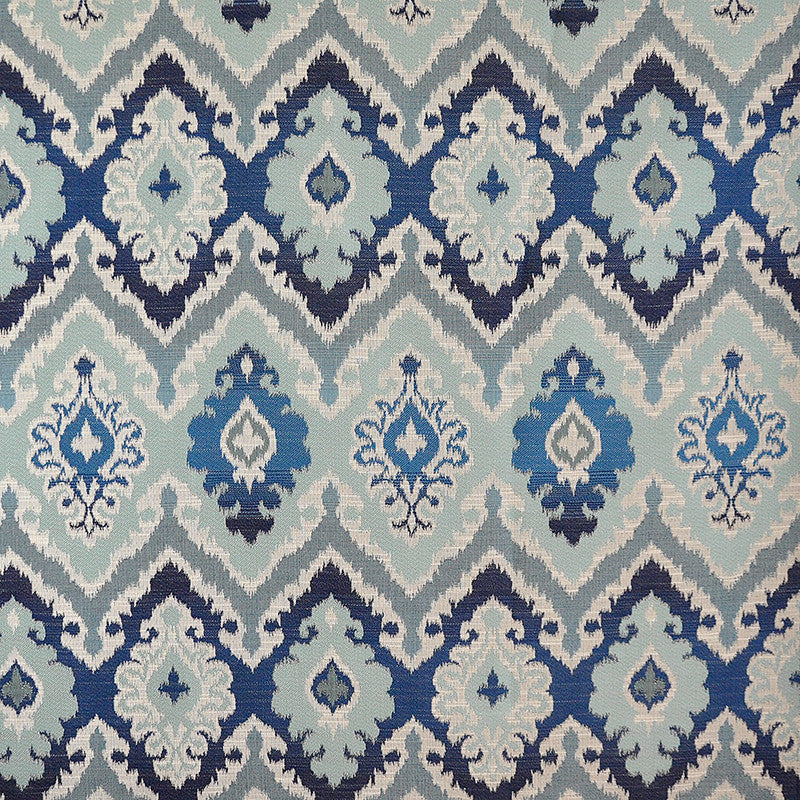 Resplendent # 609 Pisces by Maxwell Fabric PERFORMANCE WOVENS-VOL.II ALFRESCO 66% RAYON/34% COTTON USA See sample </p><p>Repeat: Horizontal: 14.4" and Vertical: 22.5" 57" - Fabric Carolina -