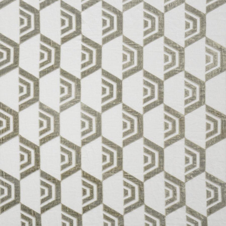 Raf # 276 Mink by Maxwell Fabric Telafina Season Xii 100% LINEN NONE INDIA V-7.9"H-4.75" 54"EMB51.5 - Fabric Carolina -