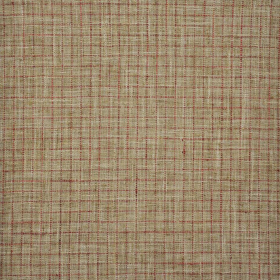 Right Angles # 444 Red Pepper by Maxwell Fabric COLOR WAVES-NEAPOLITAN 100% POLYESTER INDIA V&H-0.6" 54" - Fabric Carolina -