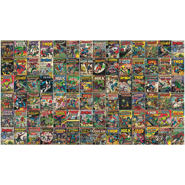 Marvel Comic Cover Wall Mural by RoomMates Disney Kids Vol. 4 Material - RoomMates Peel and Stick Wall Murals are made of vinyl that is washable and water resistant. Easy to Remove - Our adhesive is strong enough to stick to any smooth and clean surface, but gentle enough to remove in seconds and in full strips without causing damage to painted walls. No wallpaper removal tools are needed. Peel & Stick 0 - Fabric Carolina -