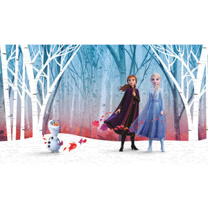Frozen Woodland Tree Peel & Stick Wall Mural by RoomMates
