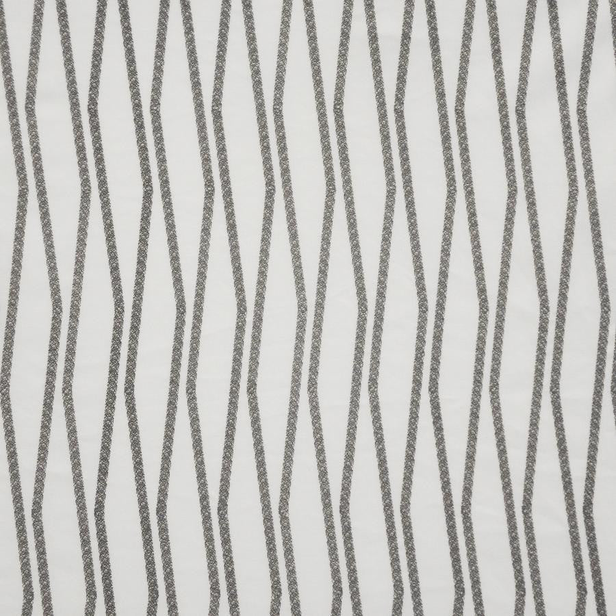Rocco # 954 Seal by Maxwell Designer Fabric 100% POLYESTER NONE TURKEY V-15.5"H-2" 118" EMB.WIDTH 106" - Swanky Fabrics -